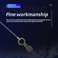 Bottle-shaped swivel three-link fishing gear accessories fishing supplies eight-shaped ring connector 1009