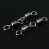 Eight-shaped ring American double-link high-speed swivel connector fishing gear 2034