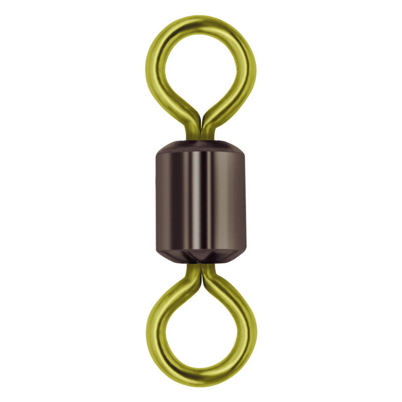 Two-color figure eight ring American figure eight swivel connector button fishing gear 2047