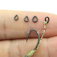 European carp fishing accessories matte black pear-shaped flake fishing gear 8019