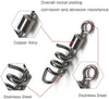 Saltwater Fishing Swivels Corkscerw Snap Swivels Fishing Tackle Swivel Barrel Swivels Fishing Line Connector 2016