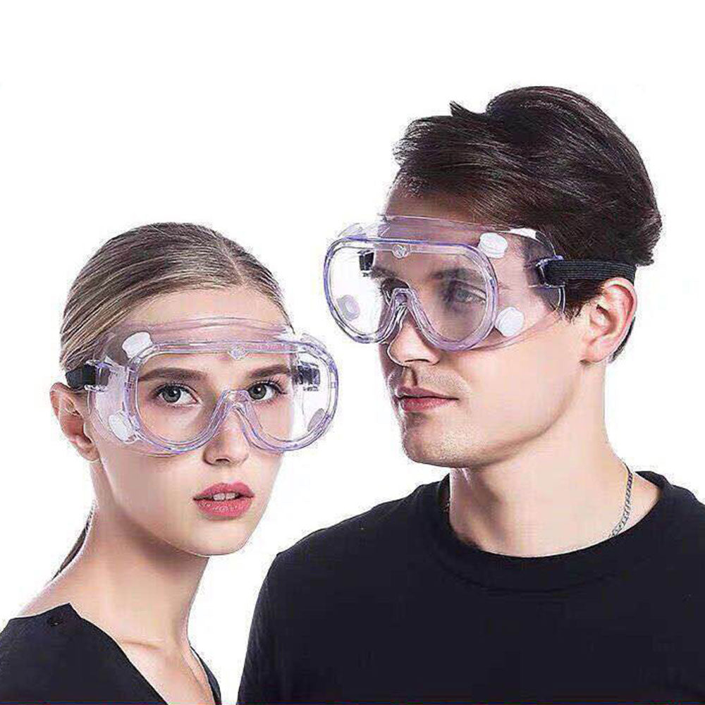 Anti-Sneeze Liquid Sport Goggle Anti Dust Goggles Anti-Saliva Safe Glasses Clear Lens PC Motorcycle Sport Goggle