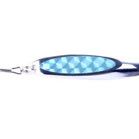 10PCS Top Metal Spoon Lure 70mm 21g Metal Bass Baits 5 Colors Spoon Fishing Lure 4# Hook Metal Lure Fishing Tackle