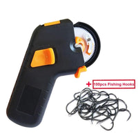 Accessories Automatic Tie Hook Sneller With 100pcs Fishing Hooks