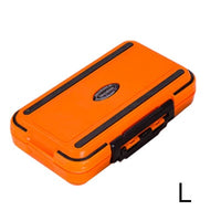 Waterproof Fishing Tackle Box S/M/L Adjustable Compartments Storage Case Fishing Lure Accessories Box