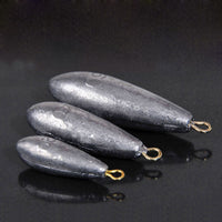 10/5pcs/pack Trolling Weights Casting Fishing Sinker Lead Bait Weights Worm Sinkers Saltwater Fishing Accessories