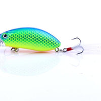 10pcs  Floating Shallow Diving Crankbait isca artificial Fishing Lures