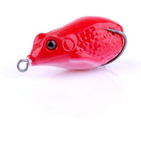 10pcs High Quality Frog Lure 50mm/10g Snakehead Lure Topwater Soft Fishing Frog Lures Bass Bait