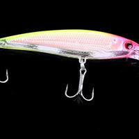 10pcs  isca Artificial Floating Minnow Fishing Lure