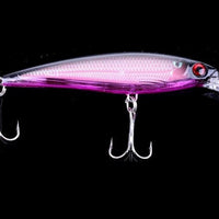 10pcs  isca Artificial Floating Minnow Fishing Lure