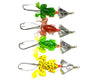 11.5cm spinner spoon soft  frog fishing Buzz baits lures plastic Fishing tackle Minnow Japan hook  50pcs
