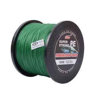 500M 4 strands Japan Multifilament 100% PE supper strong Braided Fishing Line 10 LB to 100LB